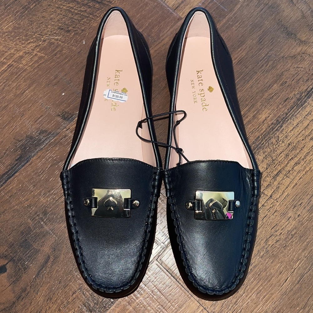 KATE SPADE LEATHER WOMEN FLAT SHOES